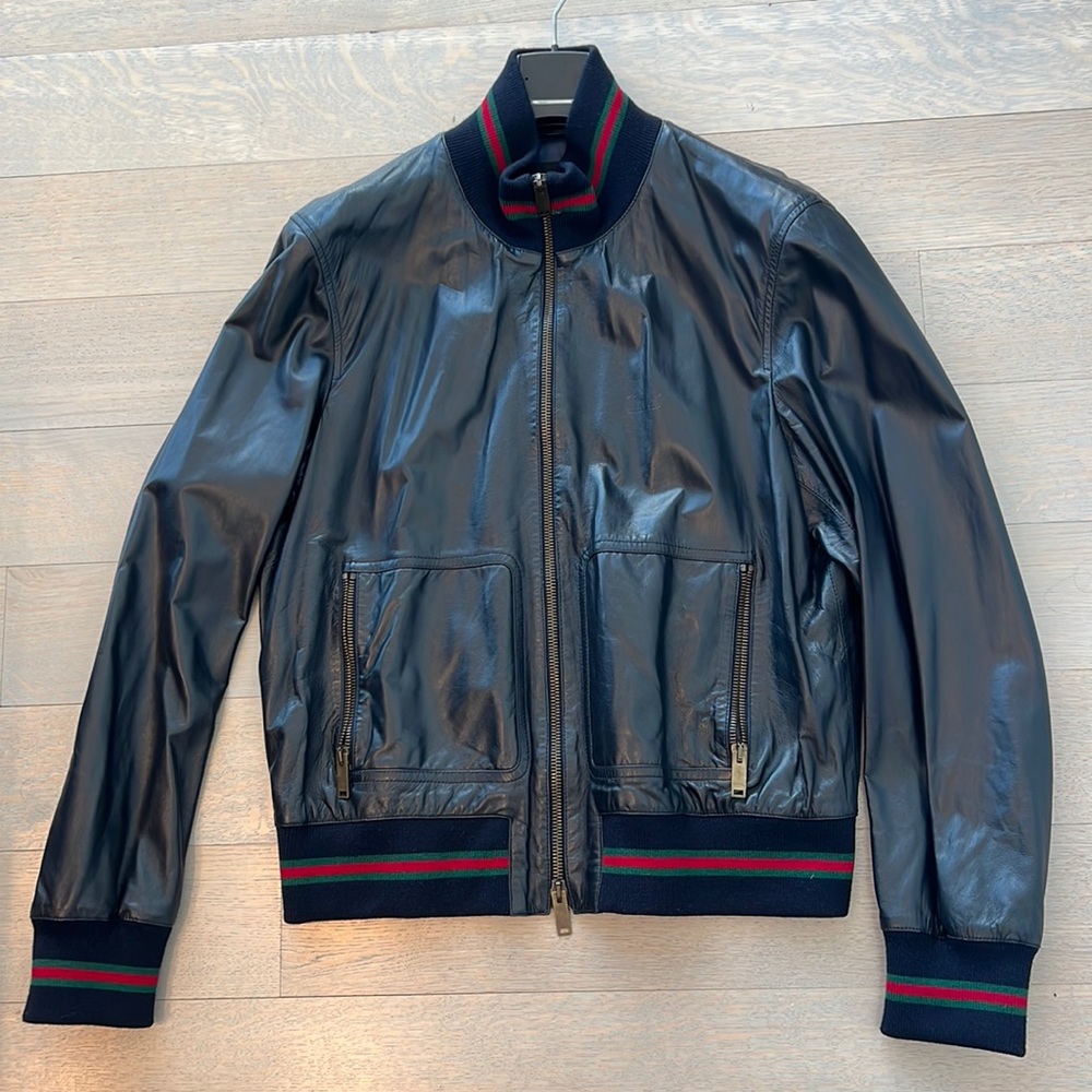 Men’s Gucci Leather Jacket